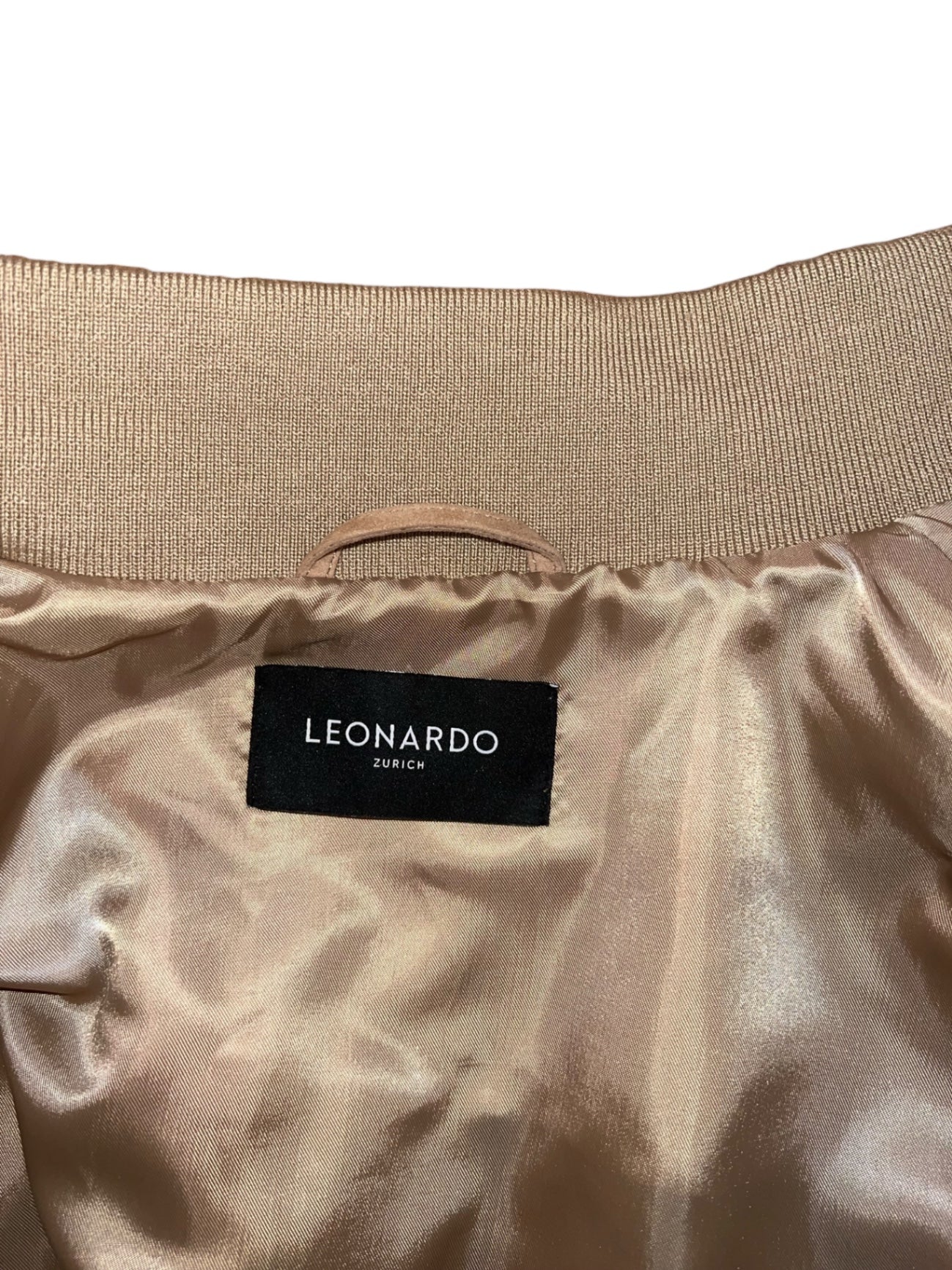 Pre-Loved Leonardo Veloursleder Jacke