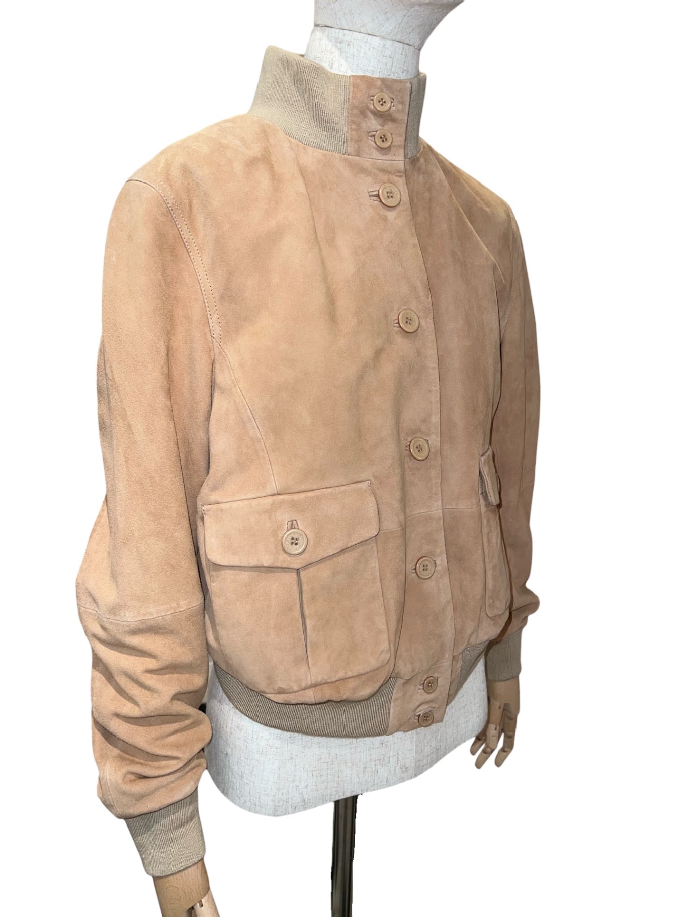 Pre-Loved Leonardo Veloursleder Jacke