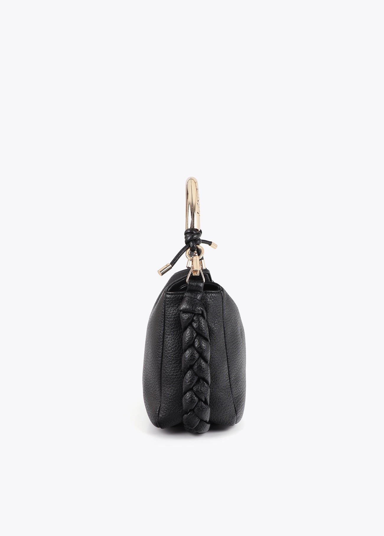 Lola Casademunt Crossbody Bag with Perforated Metal Handle