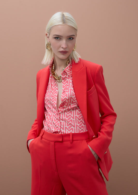 Lola Casademunt Fitted Straight Blazer