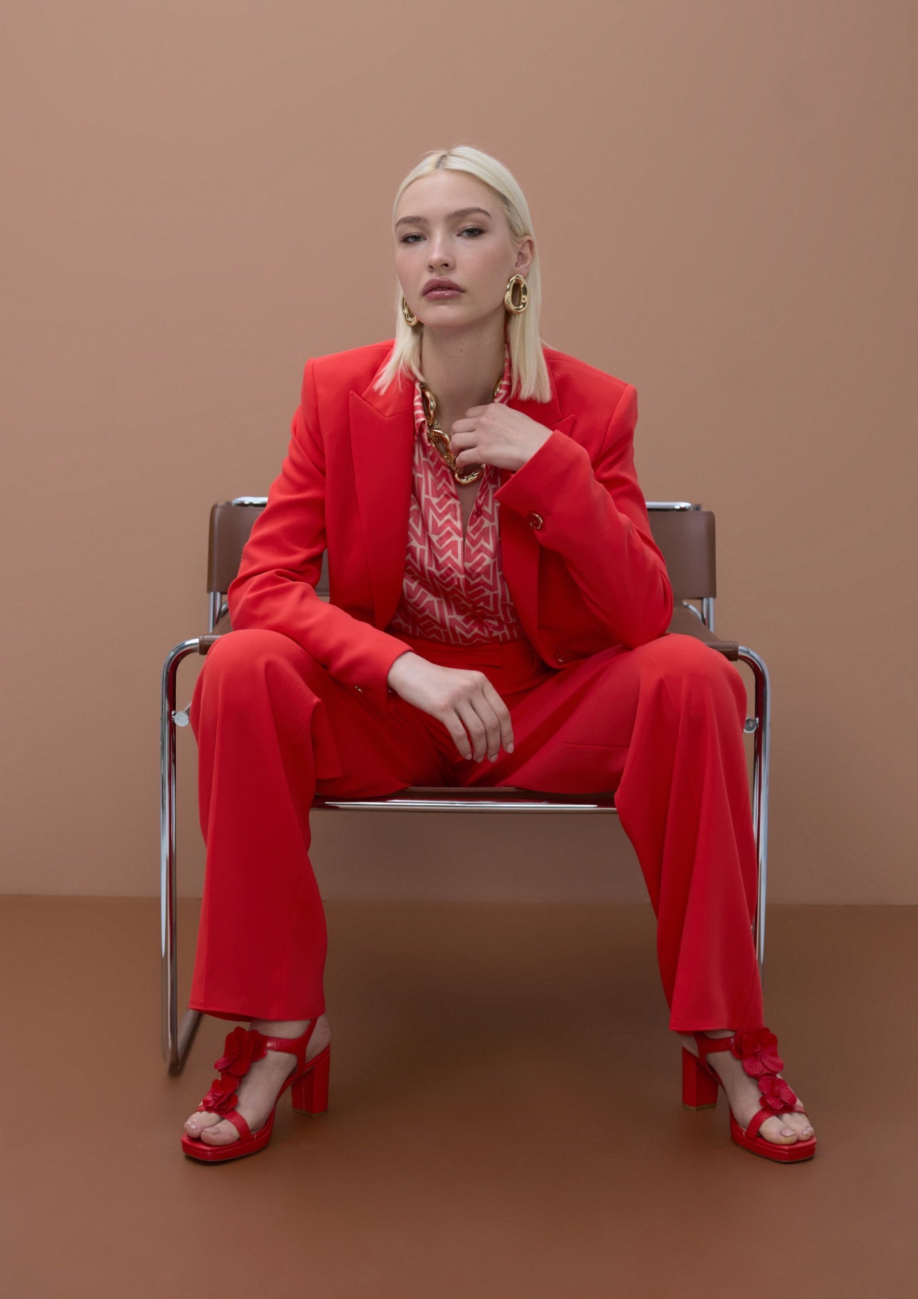 Lola Casademunt Fitted Straight Blazer