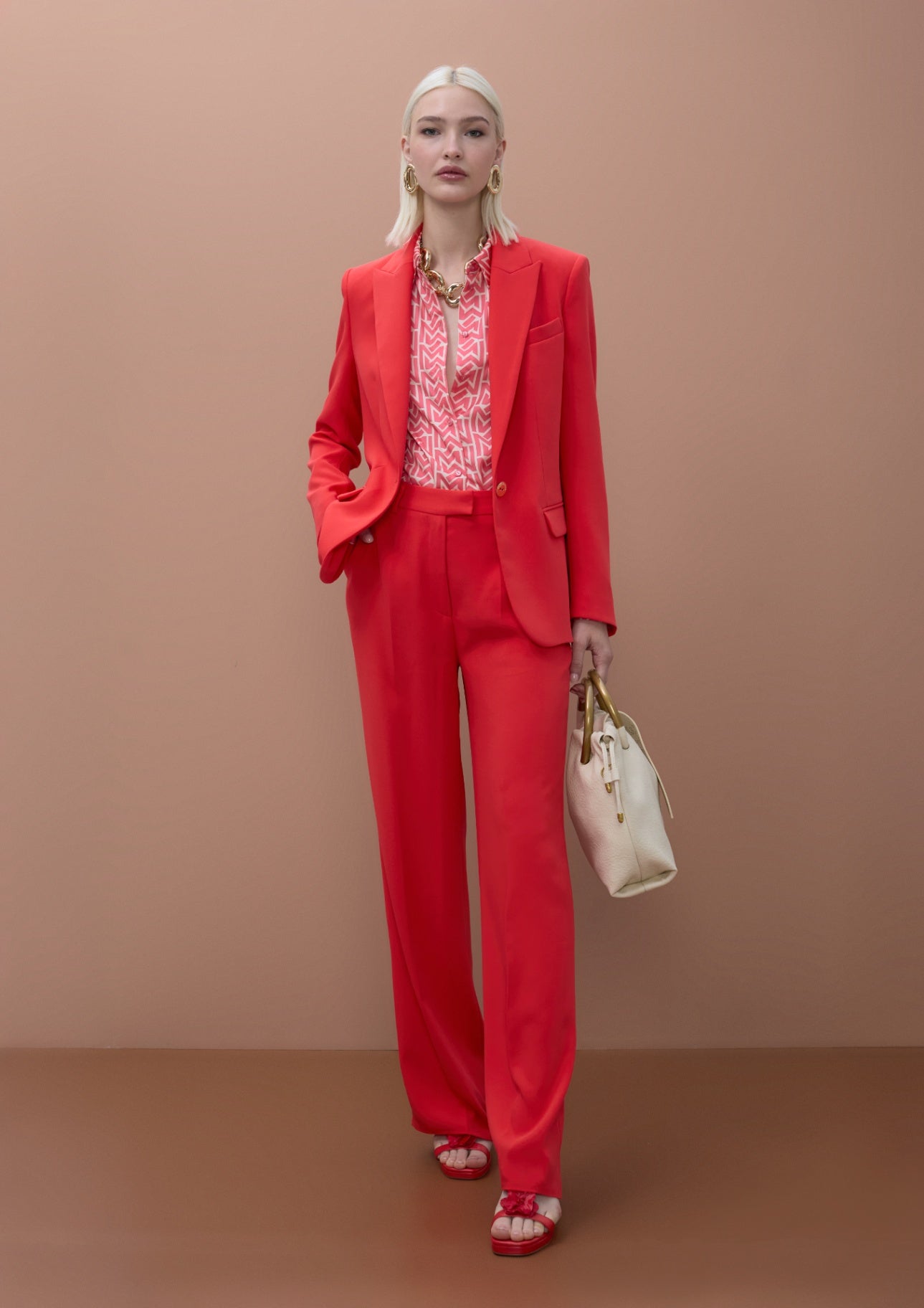 Lola Casademunt Fitted Straight Blazer