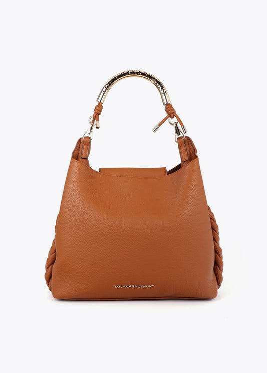 Lola Casademunt Shopper Bag with Cut-Out Metal Handle