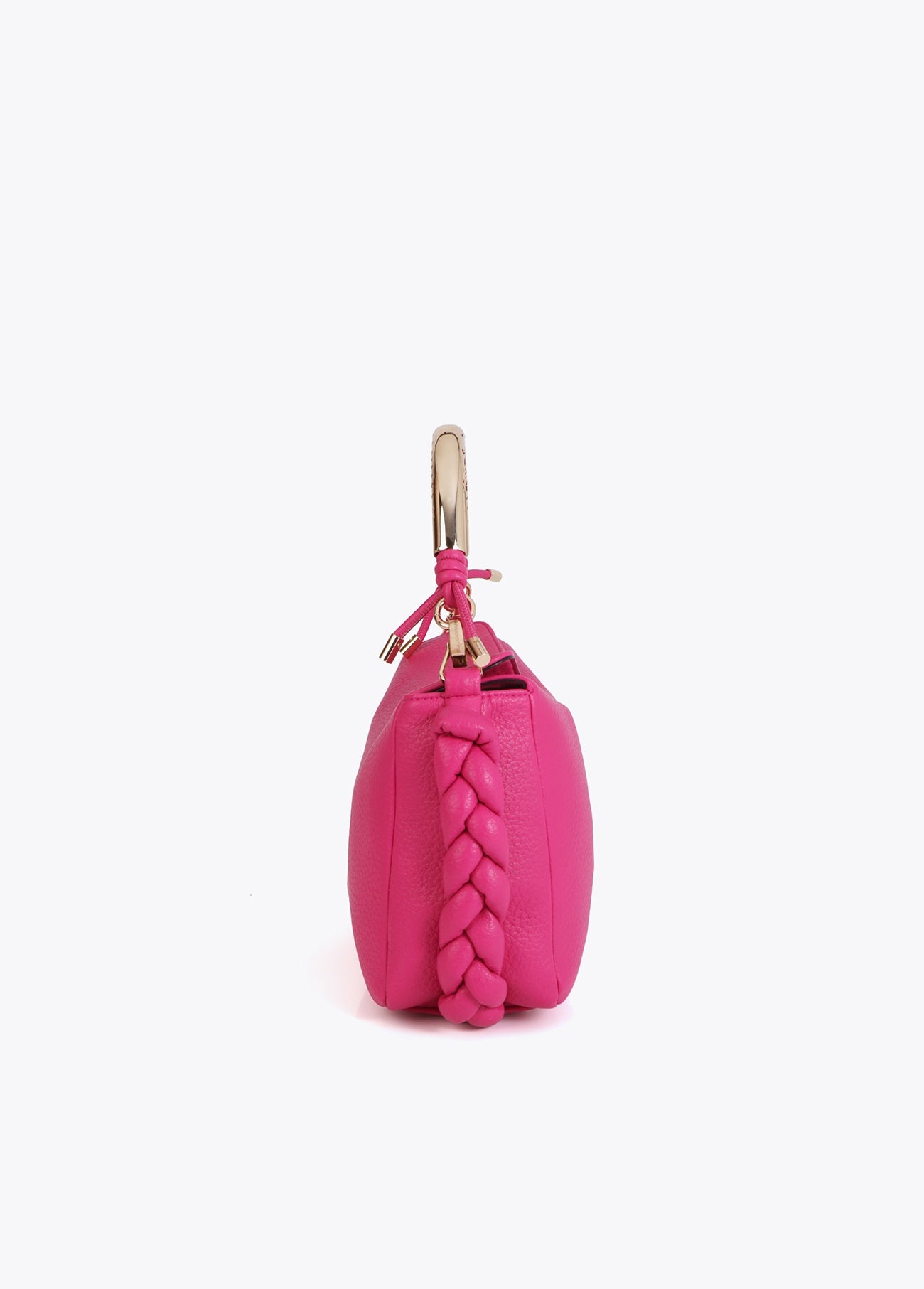 Lola Casademunt Crossbody Bag with Perforated Metal Handle