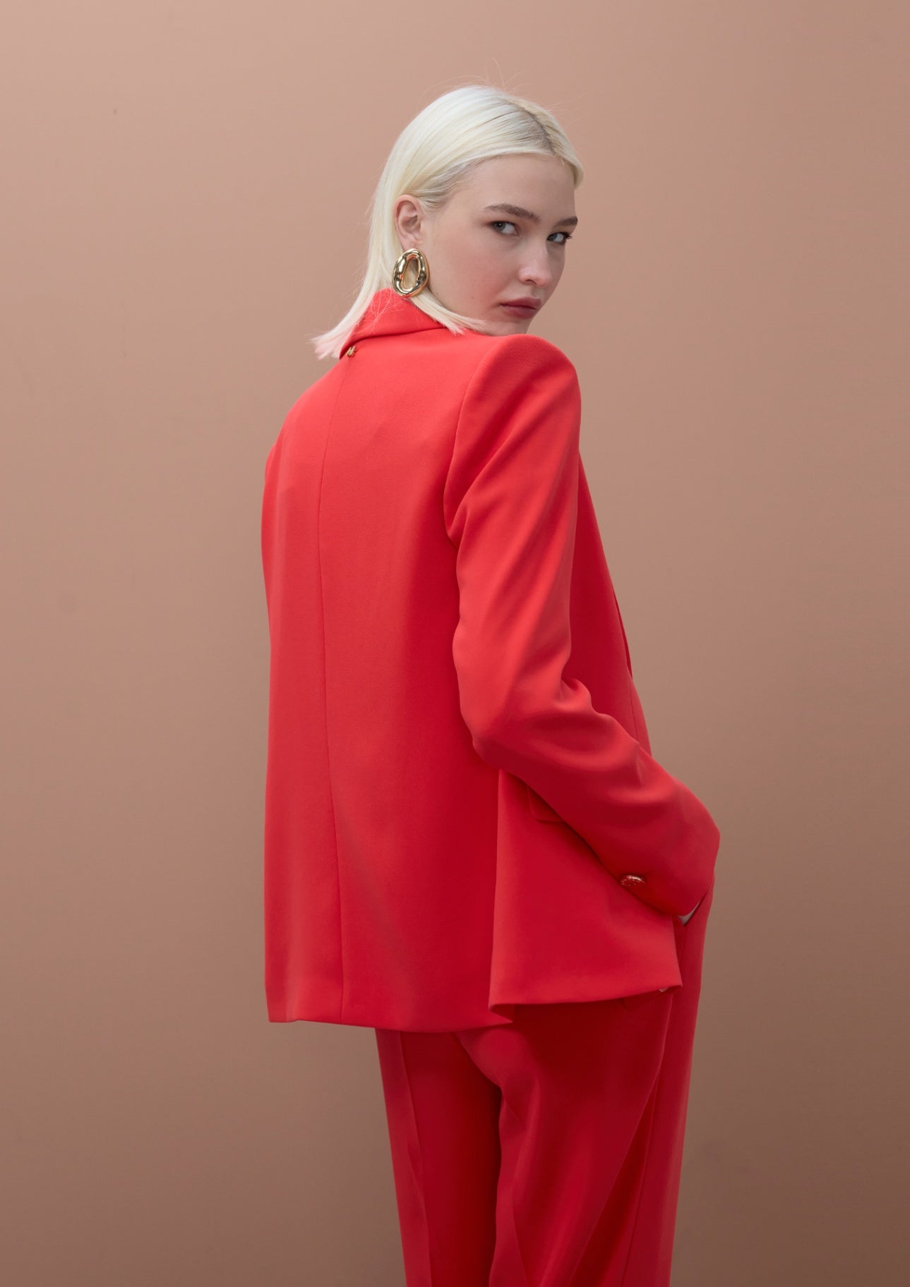 Lola Casademunt Fitted Straight Blazer