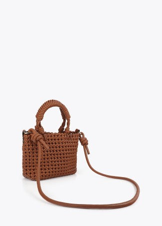 Lola Casademunt Knotted Faux Leather Crossbody Bag