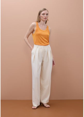 Lola Casademunt Wide-Leg-Hose - Ecru