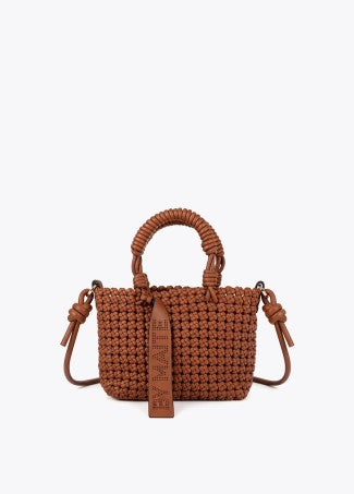 Lola Casademunt Knotted Faux Leather Crossbody Bag