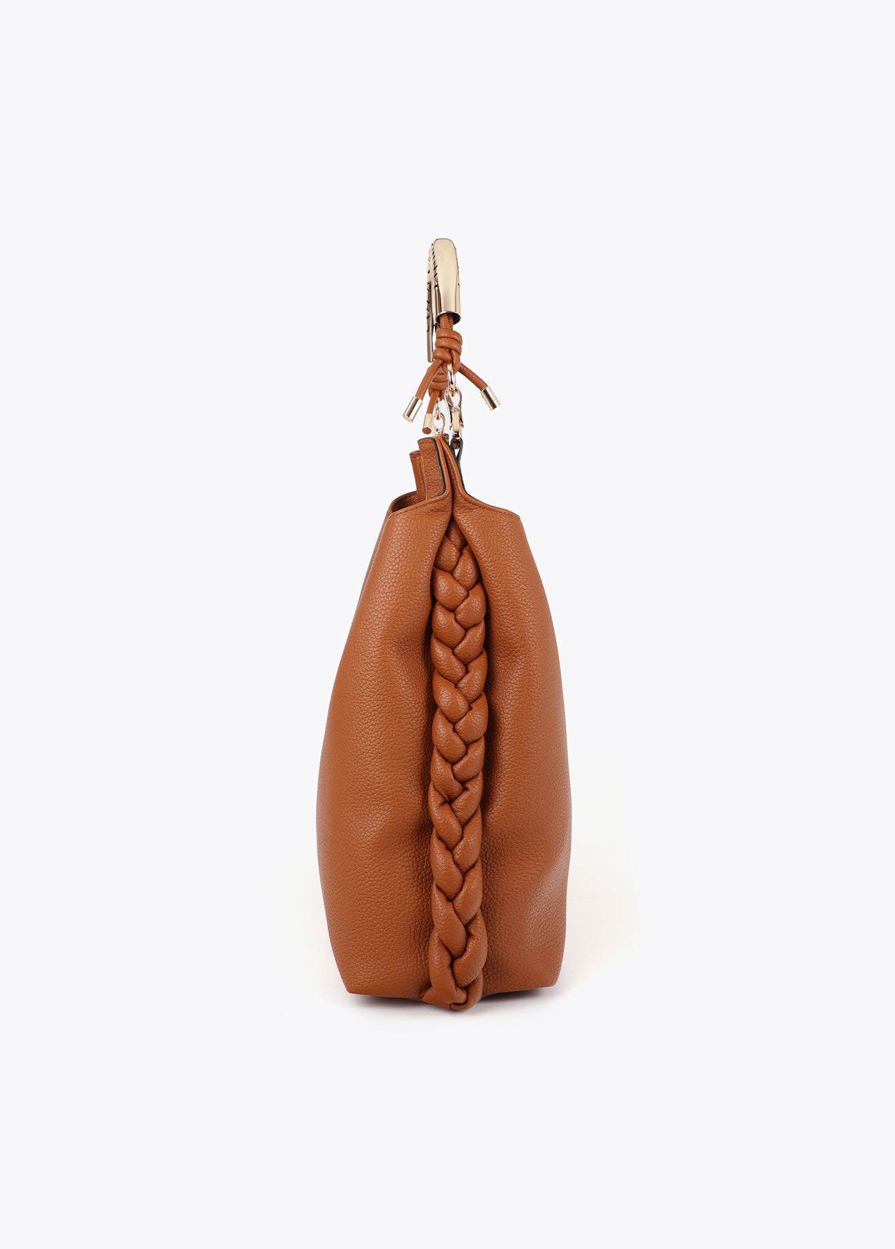 Lola Casademunt Shopper Bag with Cut-Out Metal Handle