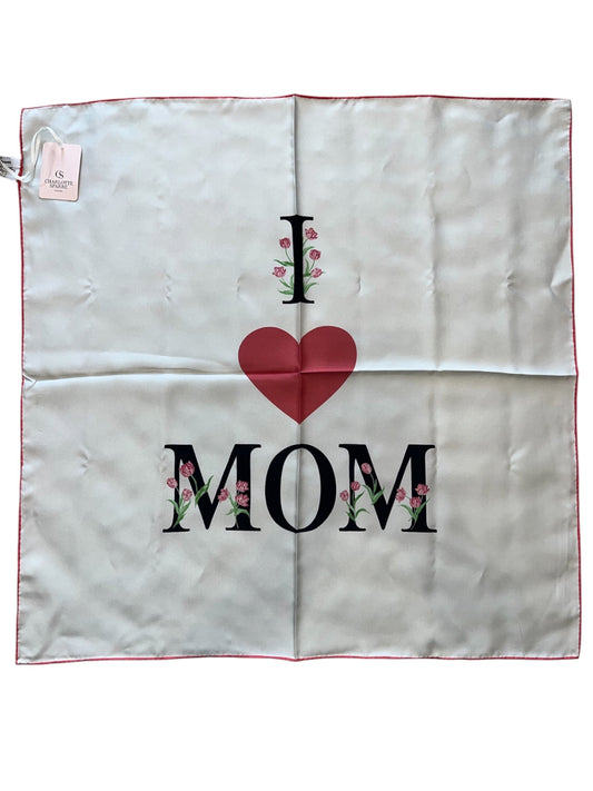 Charlotte Sparre I love mom Seidentuch