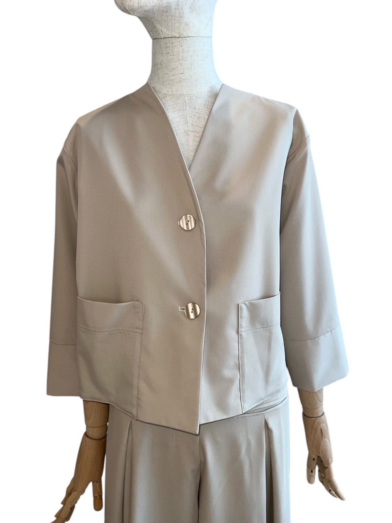 Anna Seravalli Kurzjacke S2315 beige
