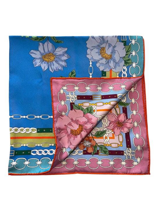 Charlotte Sparre Seidentuch cobalt/blau