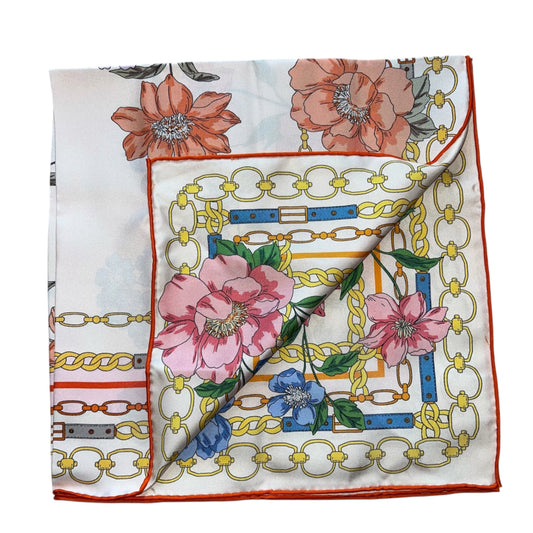 Charlotte Sparre Seidentuch orange/multi