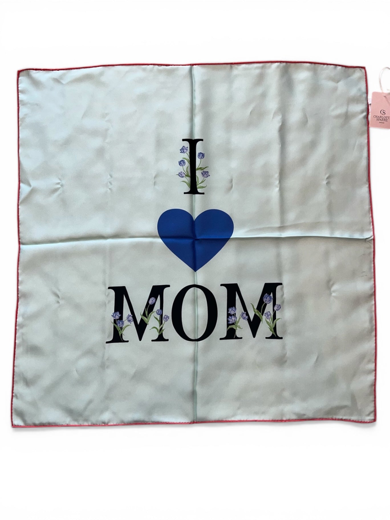 Charlotte Sparre I love mom Seidentuch