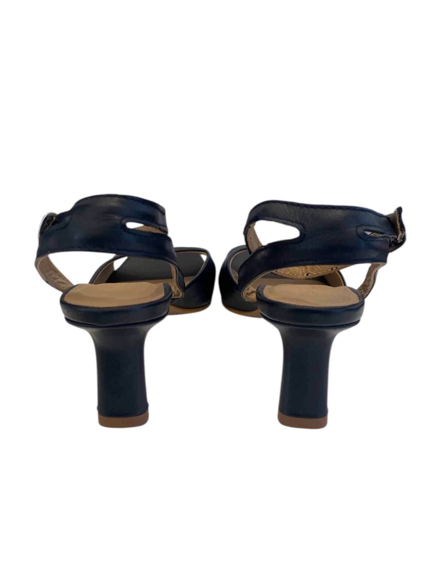 Angulus Sandale mit Absatz marineblau
