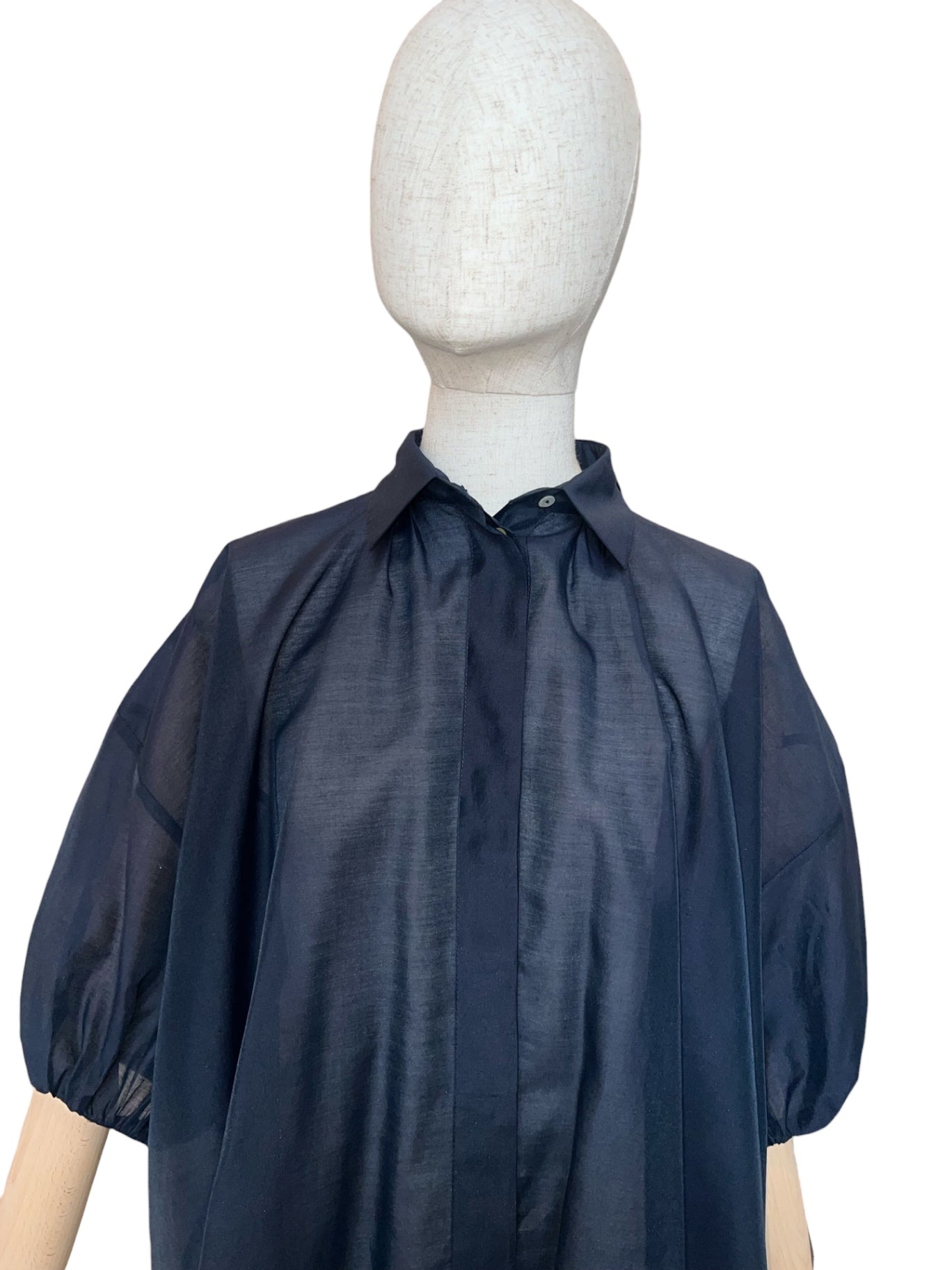 Zanetti ZC8101 Bluse Nachtblau