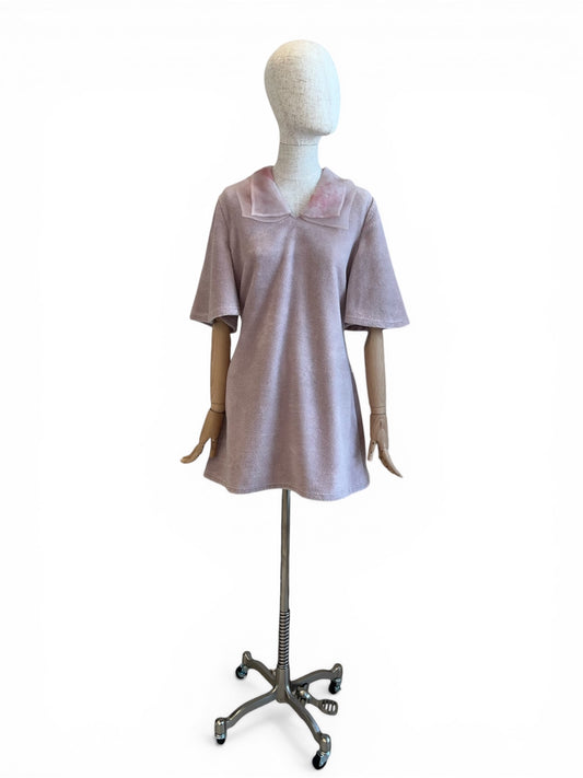 Barbara Rizzi Sponge Kleid mit Organza Kragen