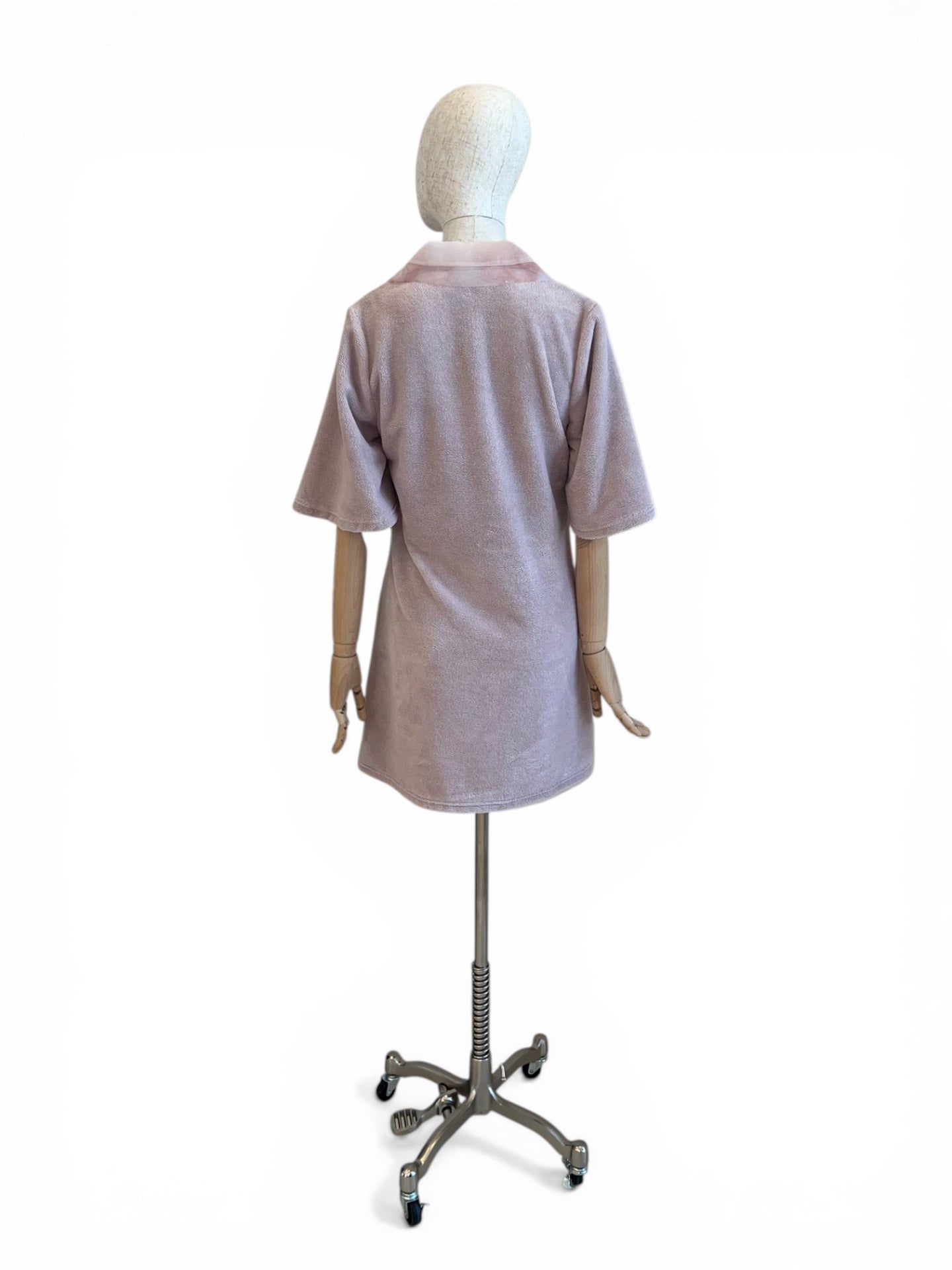 Barbara Rizzi Sponge Kleid mit Organza Kragen