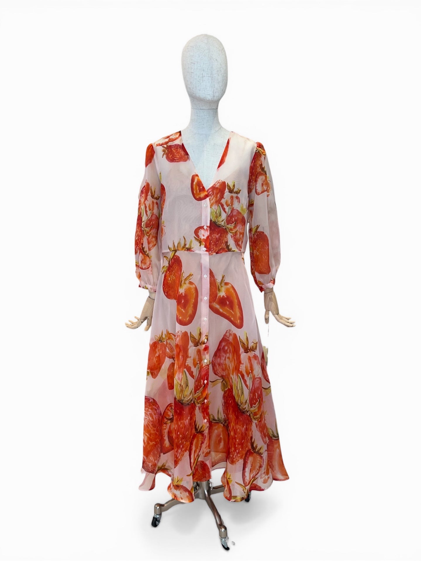Sara Roka Blusenkleid LEA Strawberries