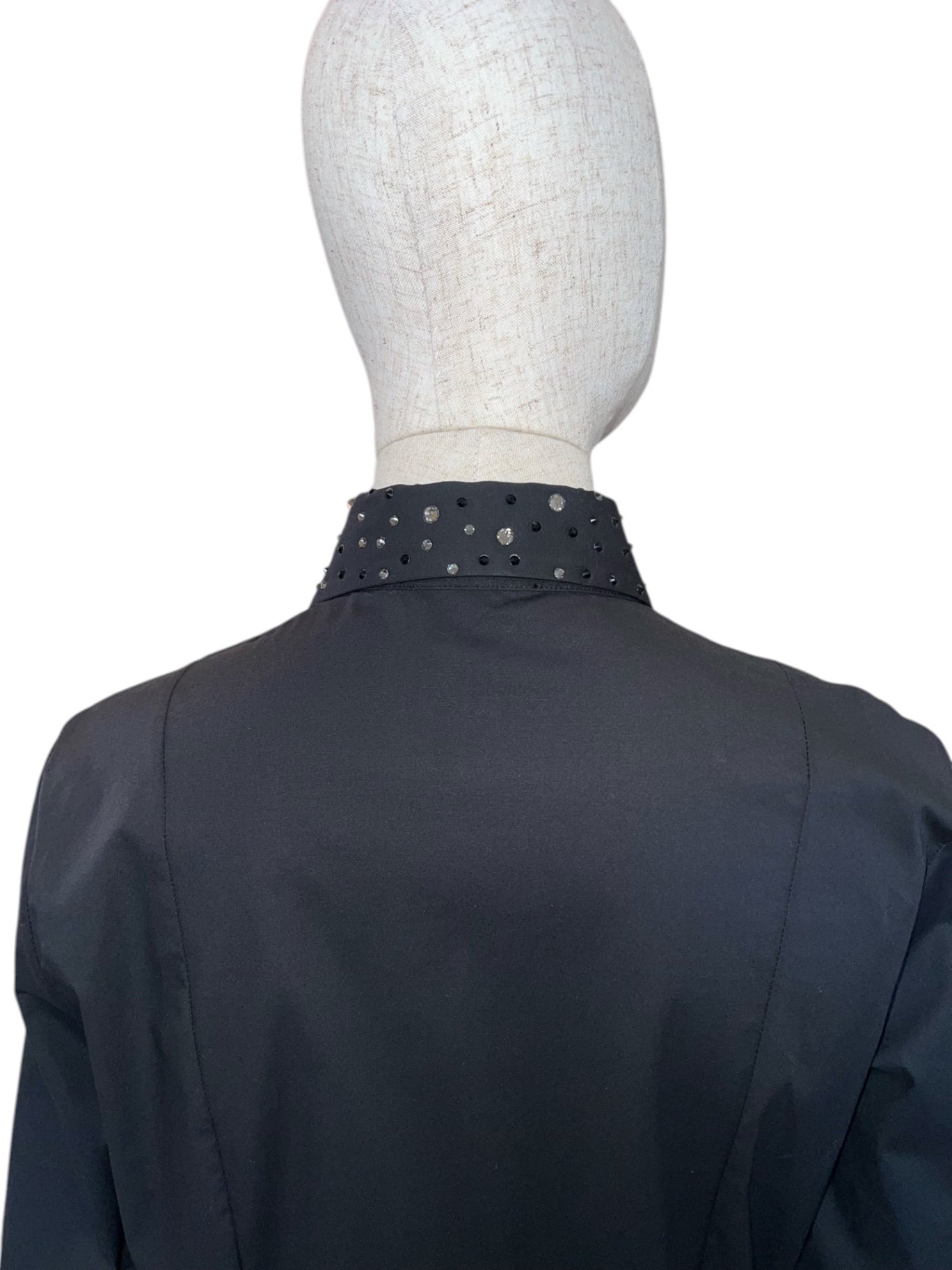 Zanetti 1965 Bluse mit Strasskragen