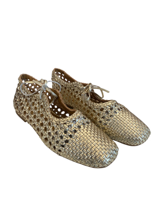 Angulus Ballerina mit Schleife gold geflochten