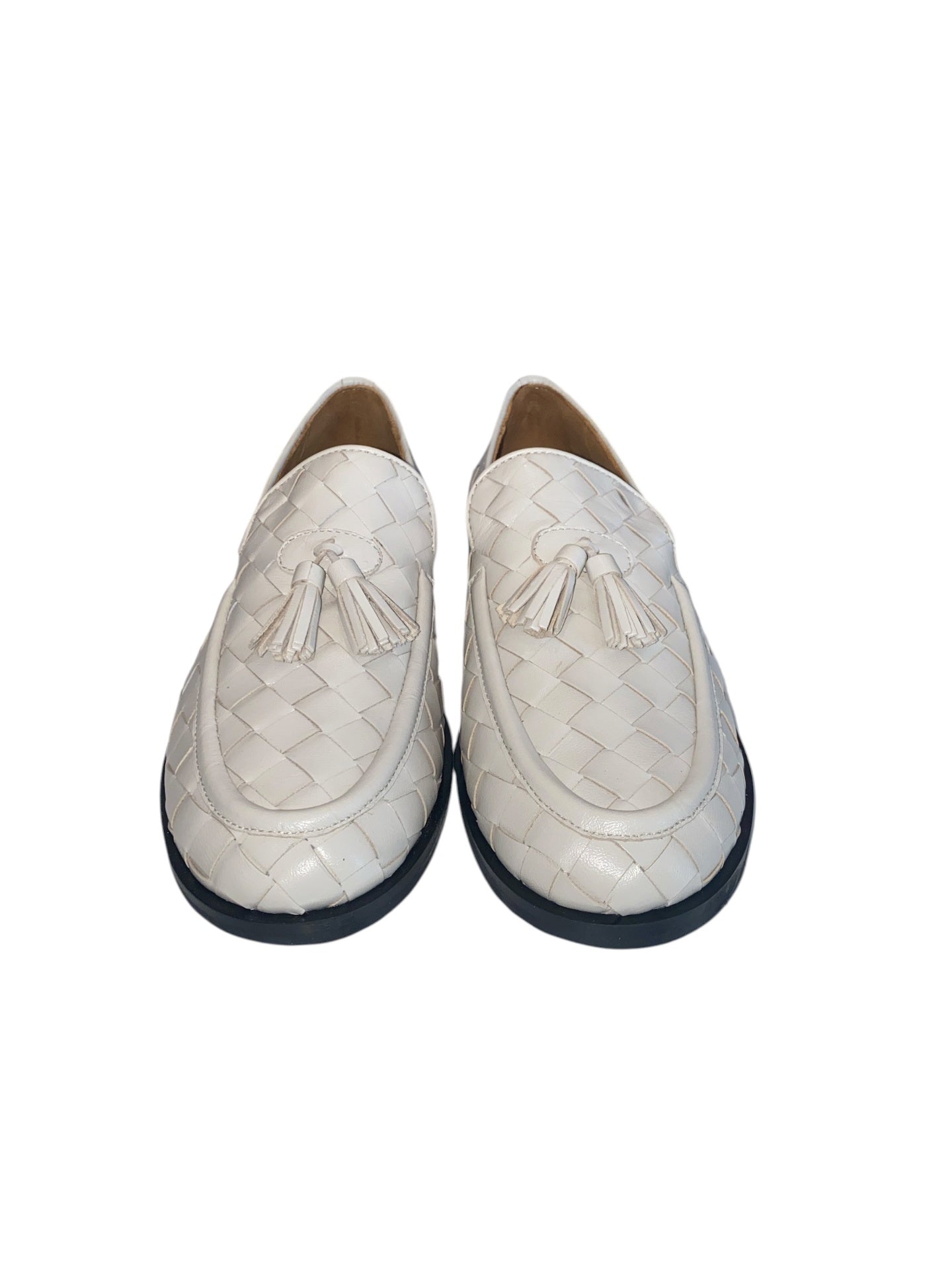 Angulus Loafer beige geflochten