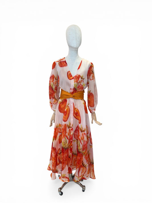 Sara Roka Blusenkleid LEA Strawberries