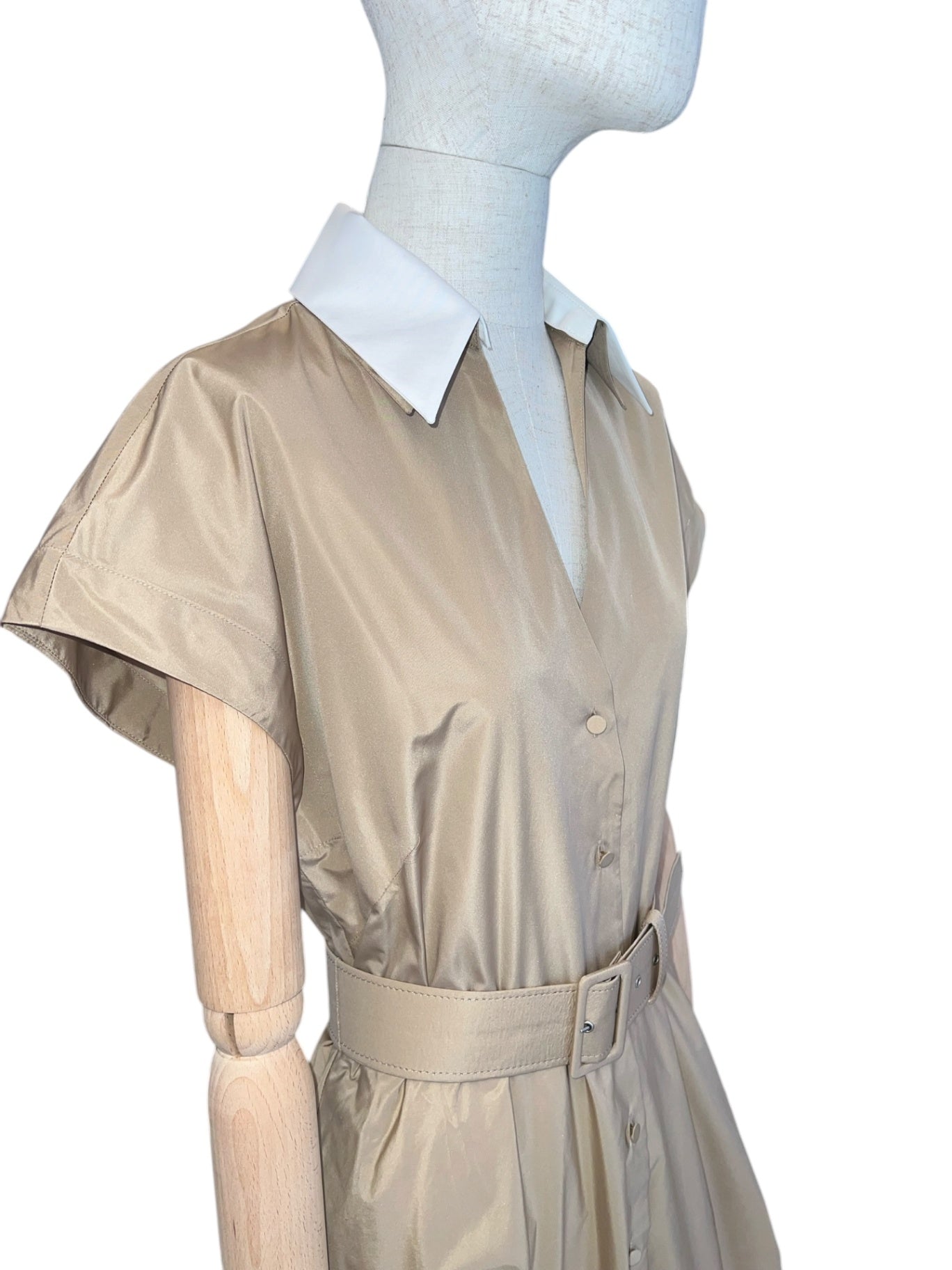Sara Roka Blusenkleid CHERI Beige