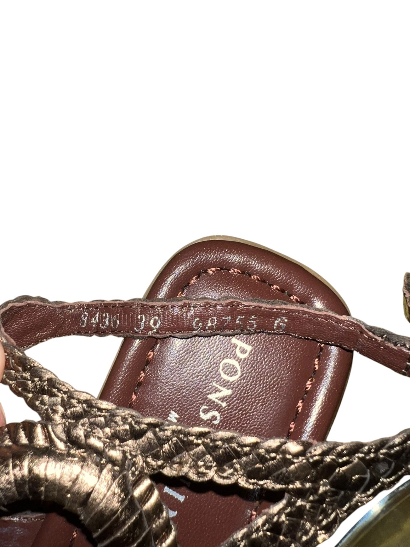 Pre-Loved Pons Quintana Flechtsandalen