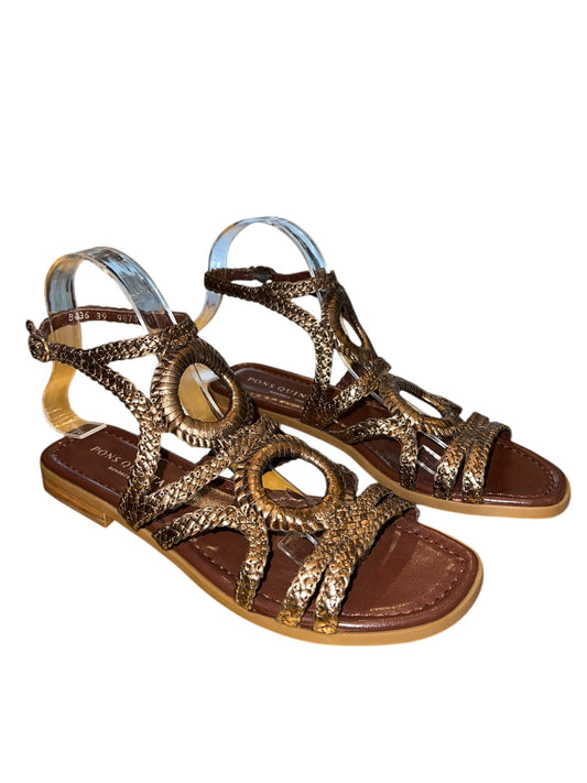 Pre-Loved Pons Quintana Flechtsandalen