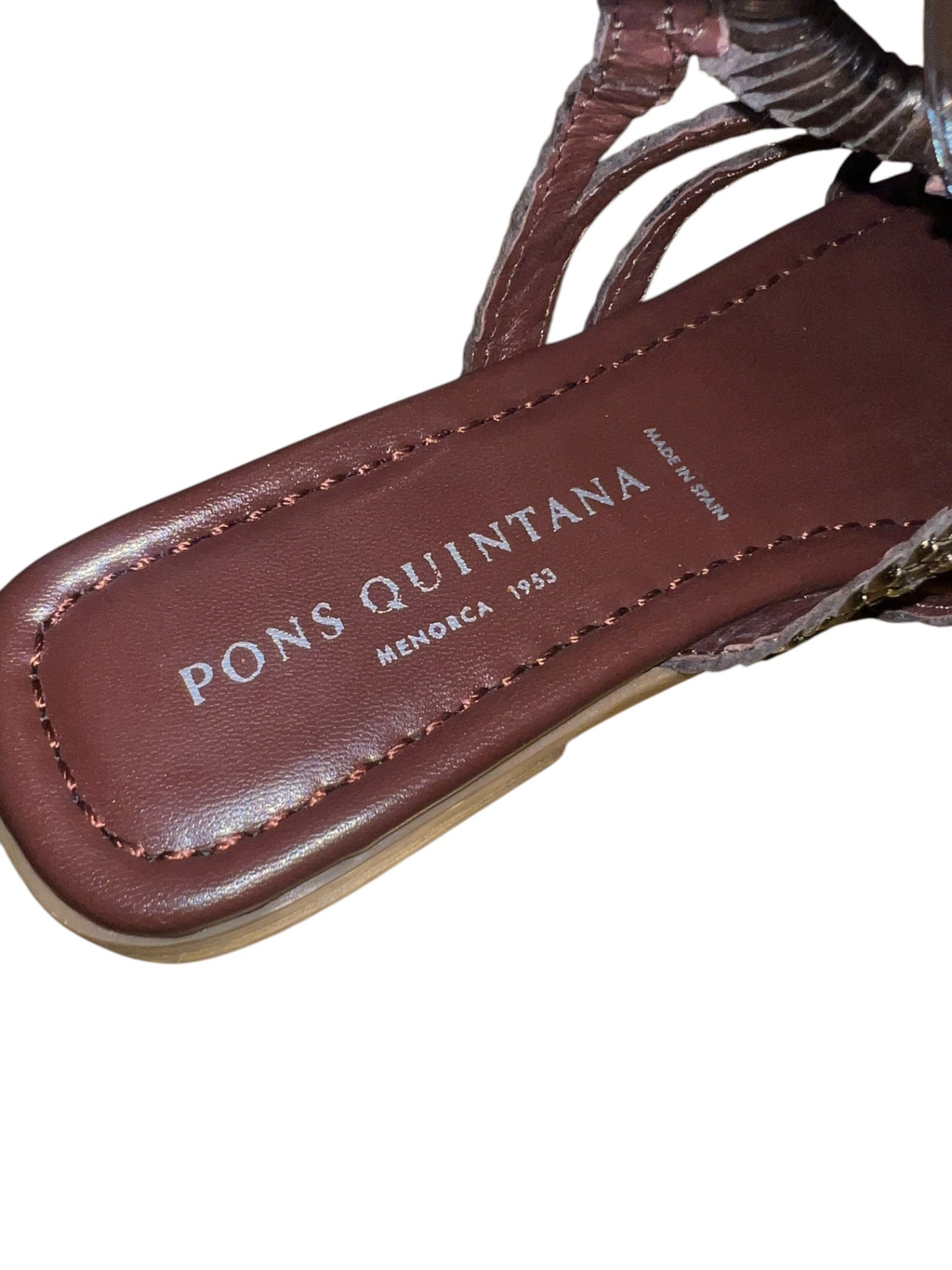 Pre-Loved Pons Quintana Flechtsandalen