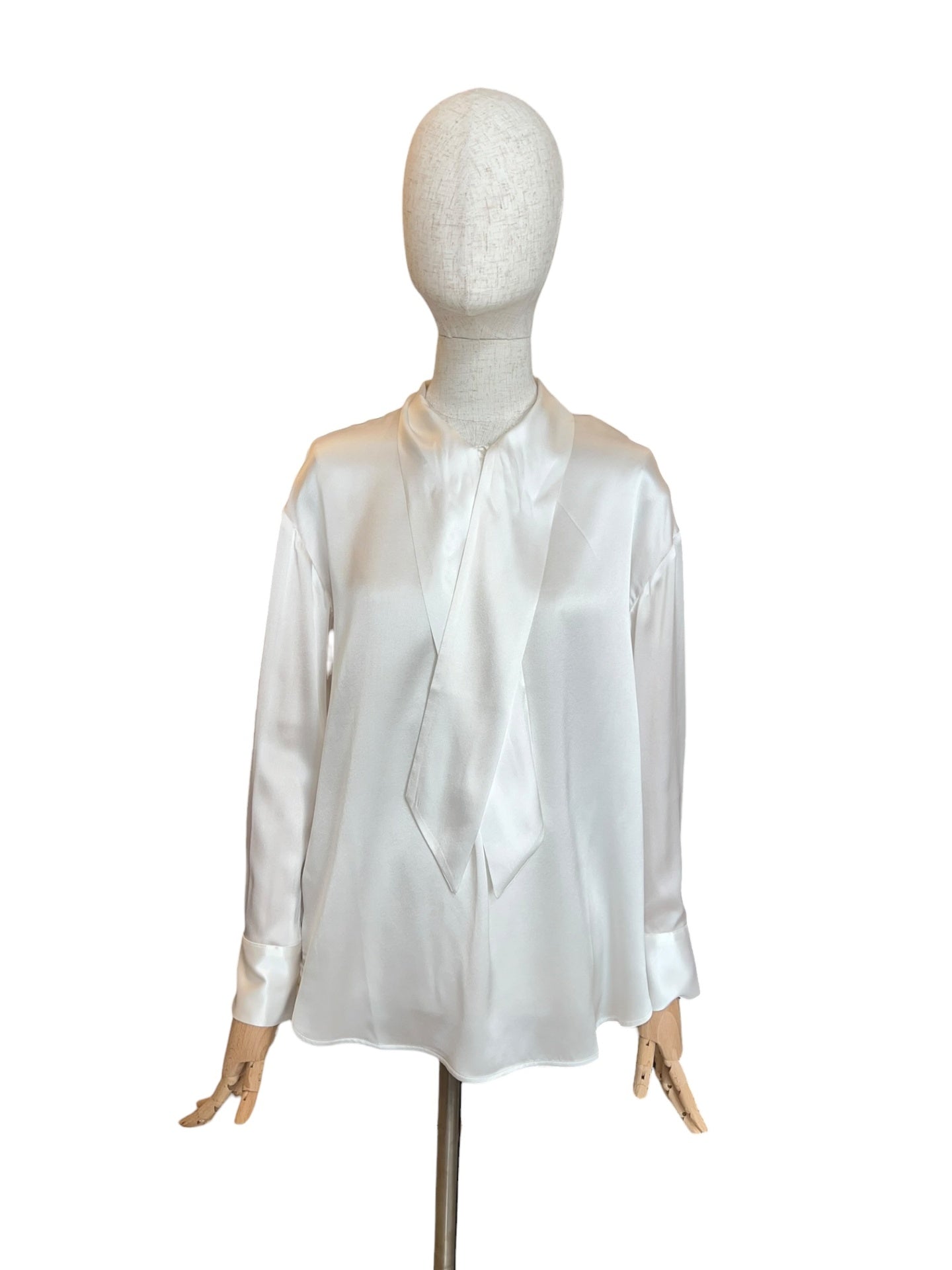 Charlotte Sparre Schluppenbluse weiss