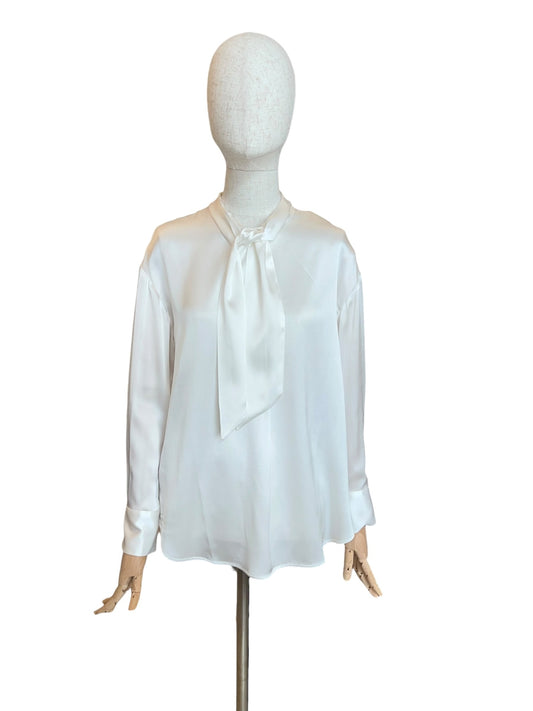 Charlotte Sparre Schluppenbluse weiss
