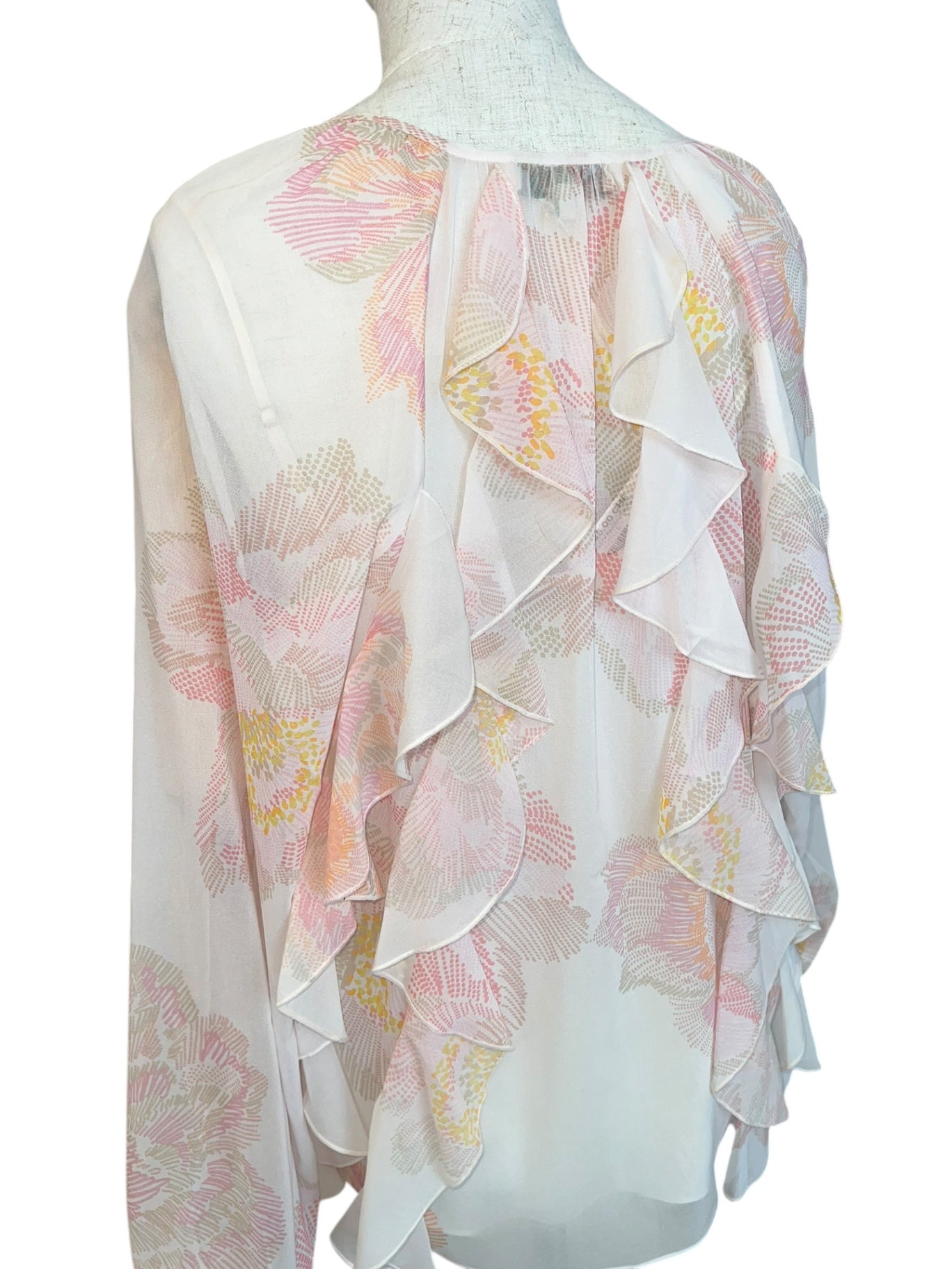 Charlotte Sparre Rüschenbluse Rosa mit Top