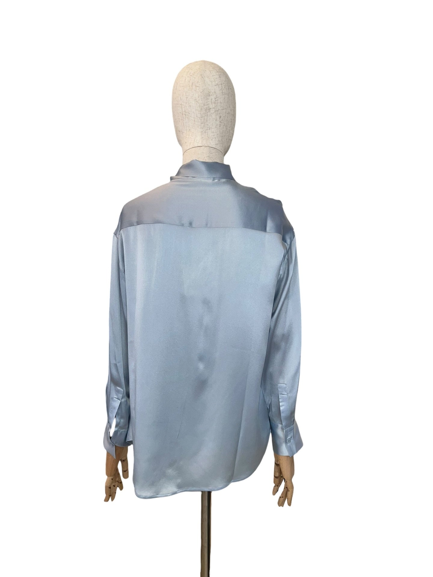 Charlotte Sparre Schluppenbluse hellblau