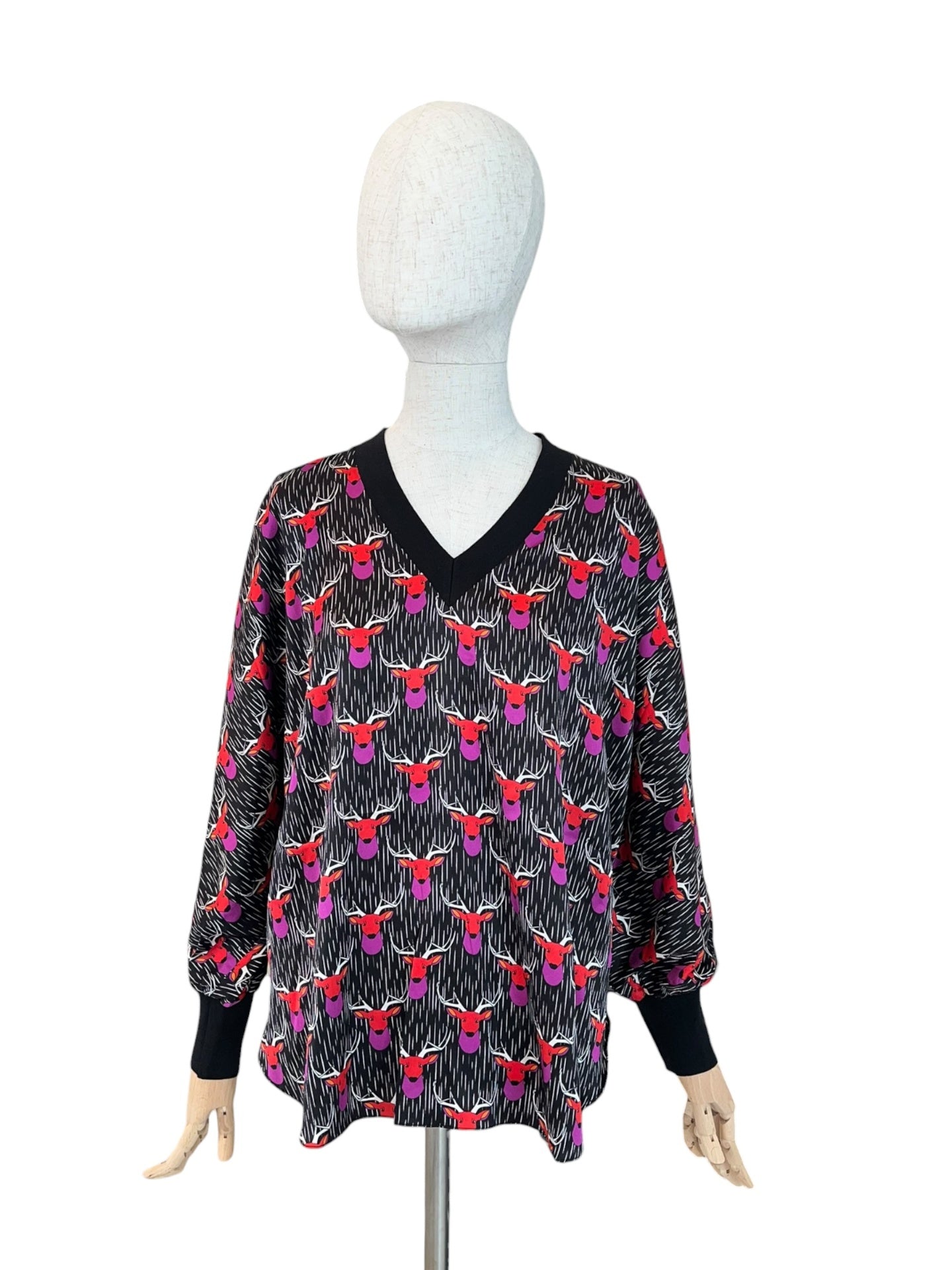 Charlotte Sparre Shirt mit Deer Print