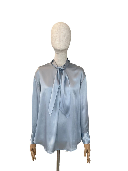 Charlotte Sparre Schuppenbluse hellblau