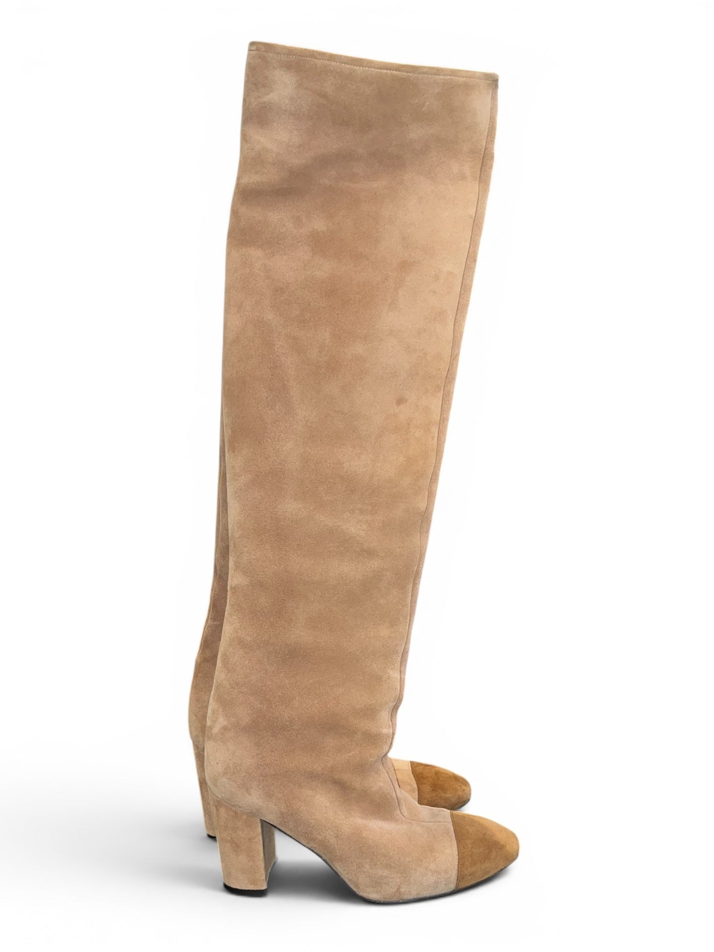 Pre-Loved Stuart Weitzman Overknee Stiefel