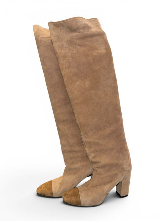 Pre-Loved Stuart Weitzman Overknee Stiefel