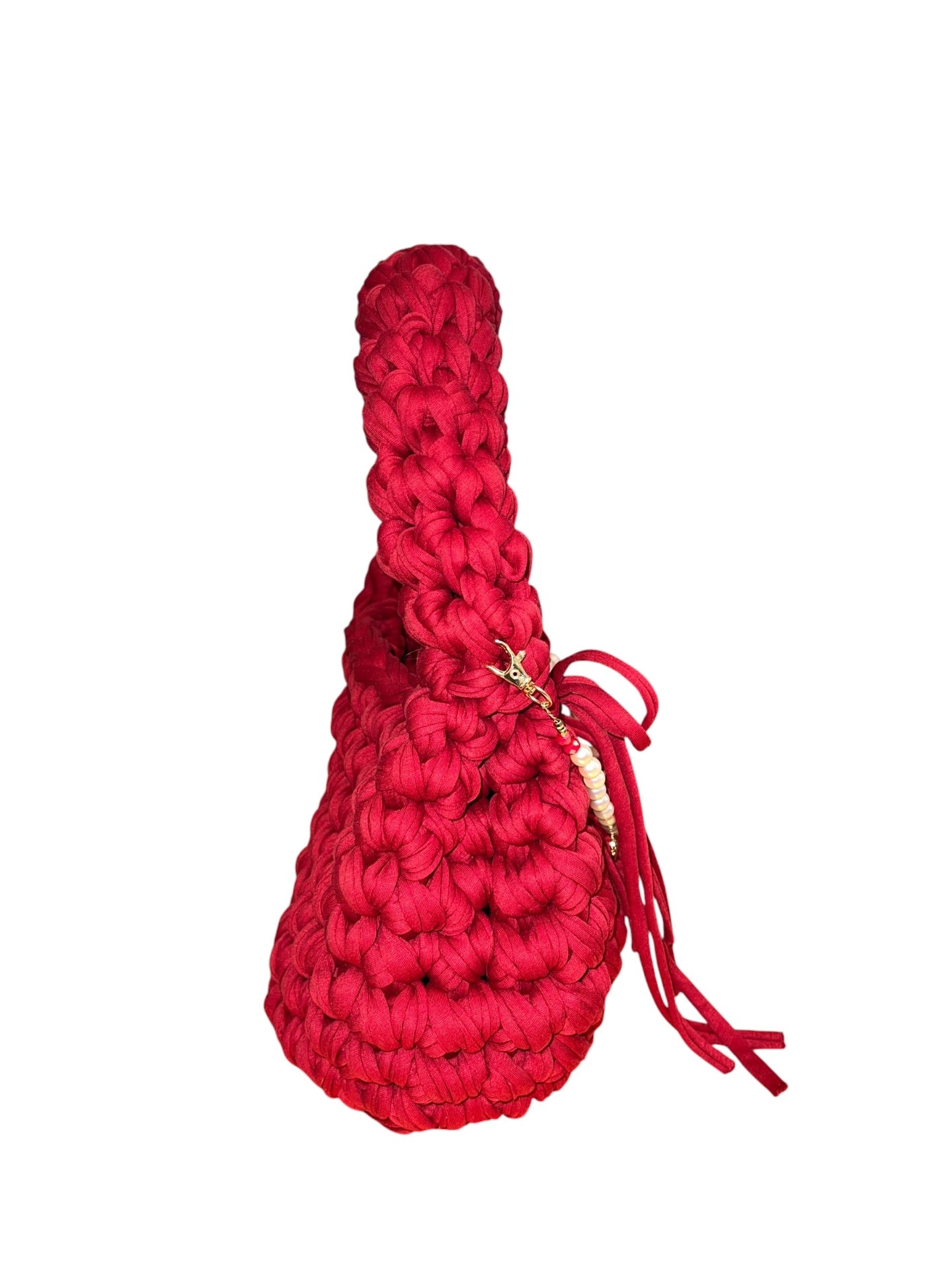 kaé designs Tasche mit Echtperlen-Kette