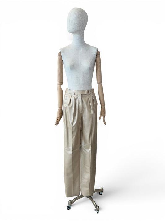 Pre-Loved AKRIS 100 Years Lammnappa-Lederhose