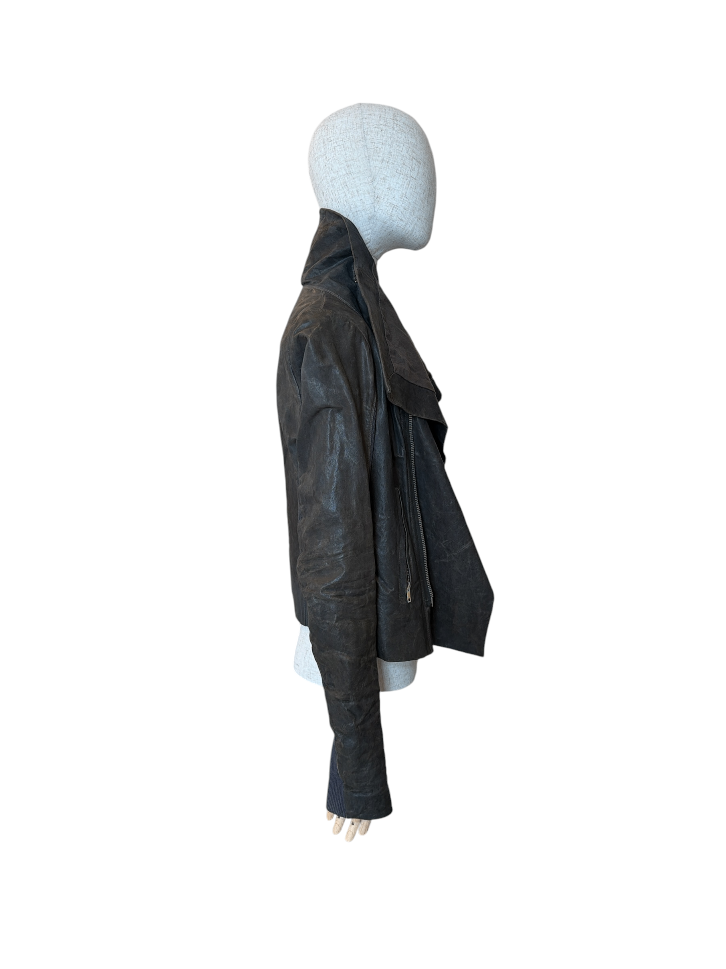 Pre-Loved Rick Owens Biker Lederjacke
