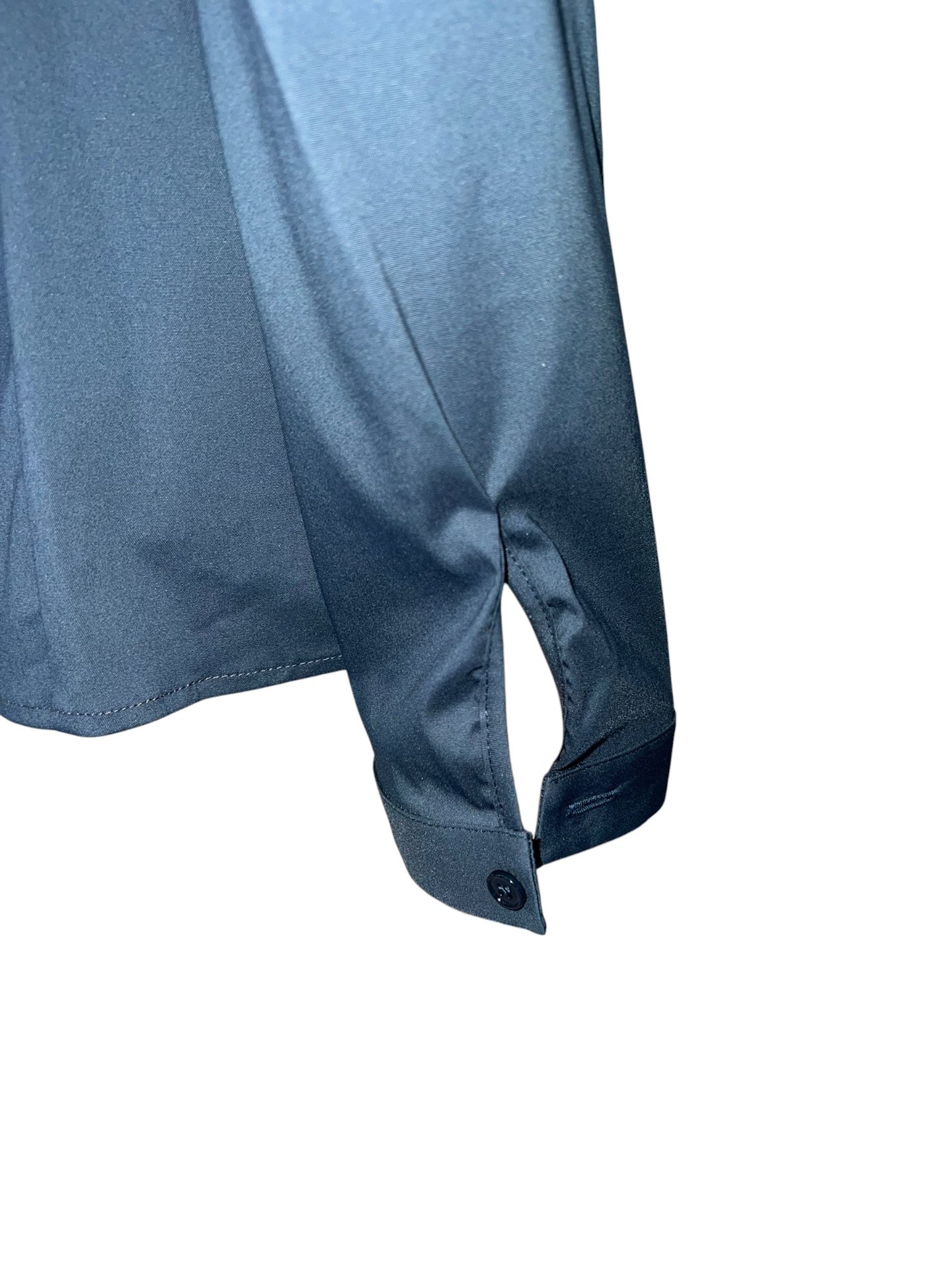 Pre-Loved Akris asymmetrische Plissee-Bluse Petrol