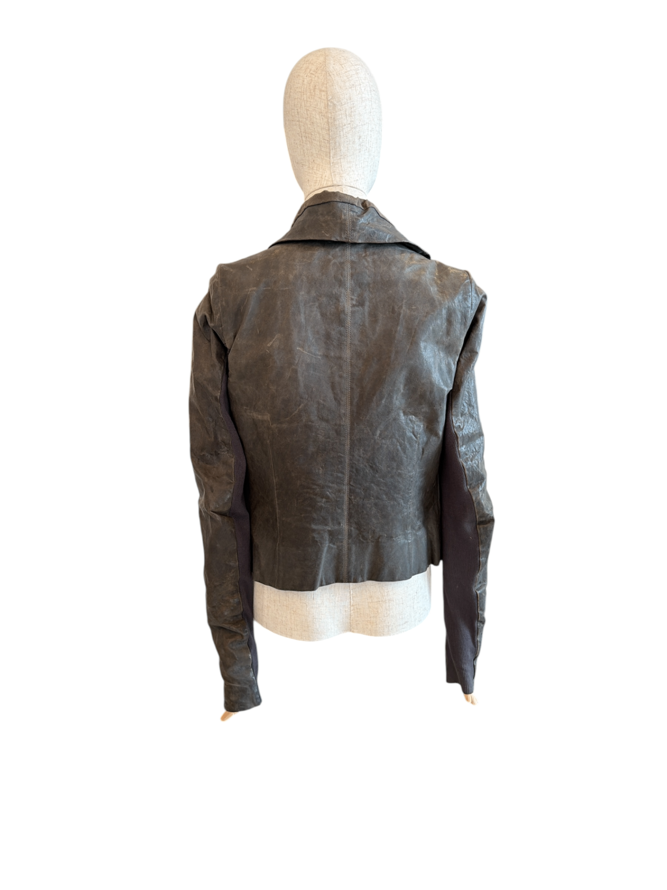 Pre-Loved Rick Owens Biker Lederjacke