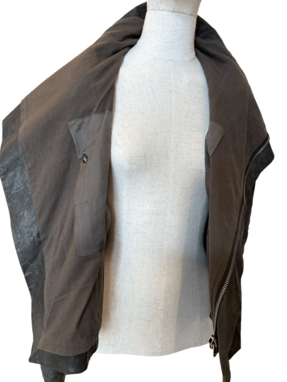 Pre-Loved Rick Owens Biker Lederjacke