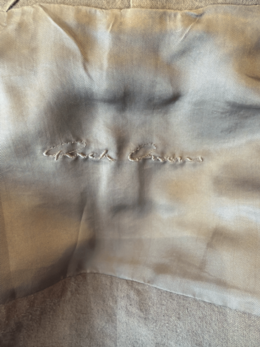 Pre-Loved Rick Owens Biker Lederjacke