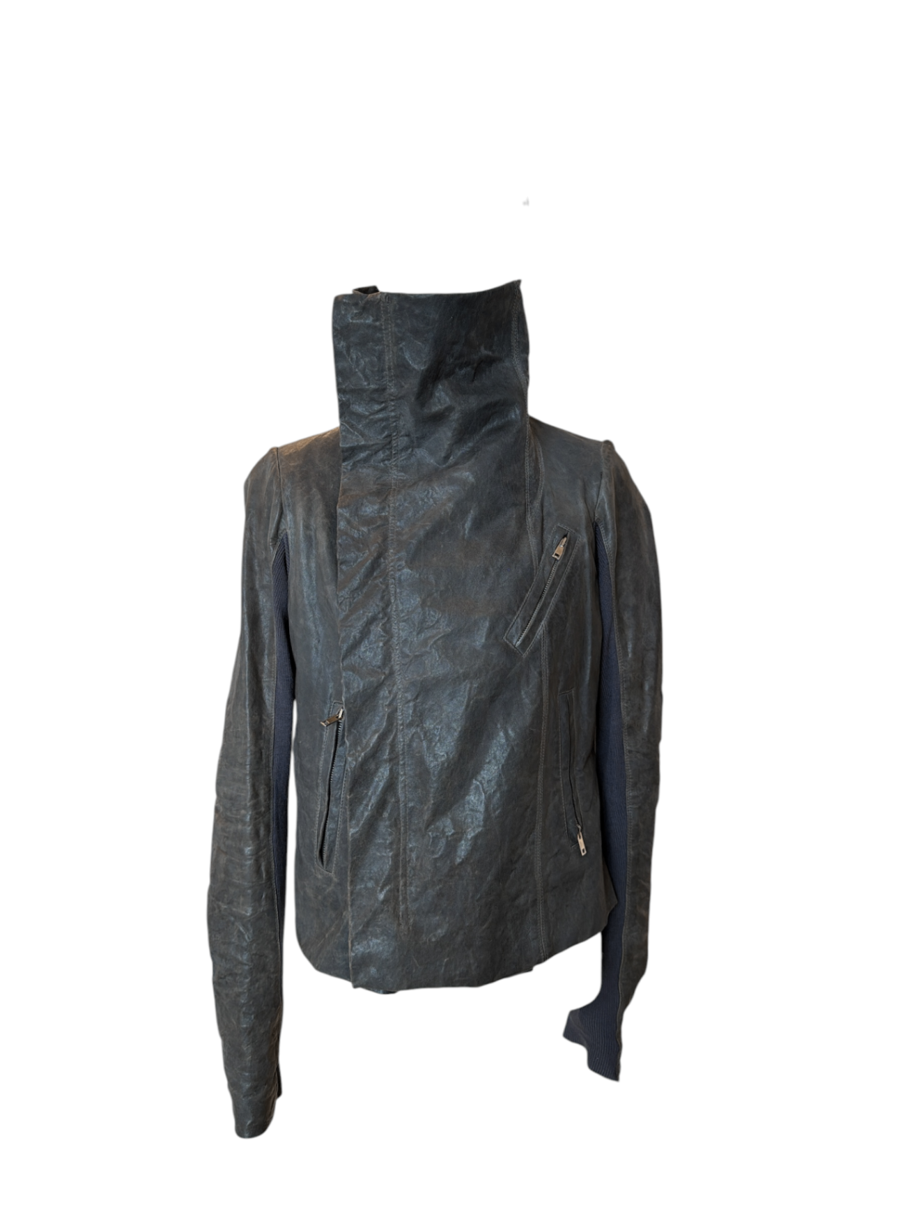 Pre-Loved Rick Owens Biker Lederjacke
