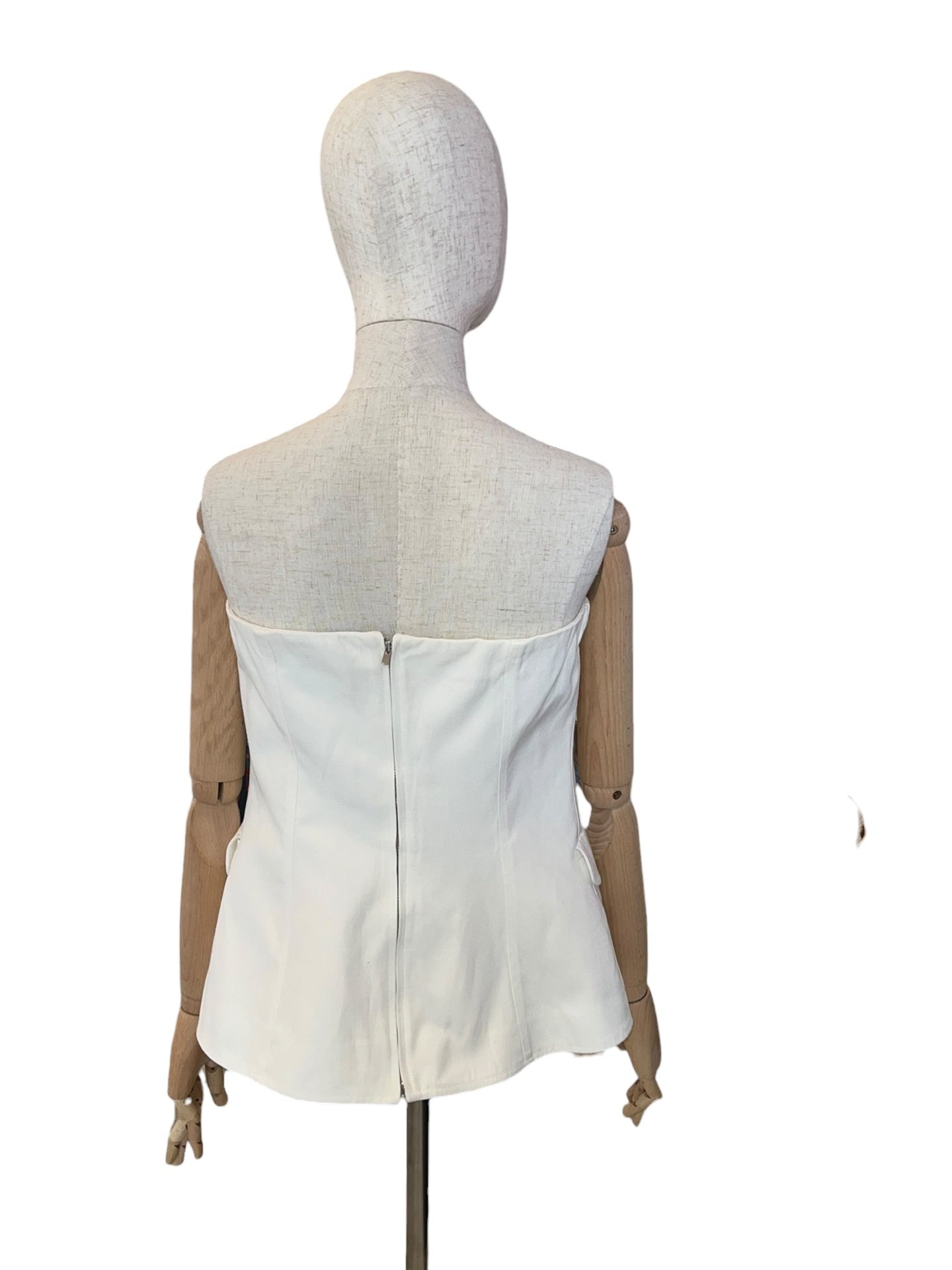 Pre-Loved Maje Bustier weiss