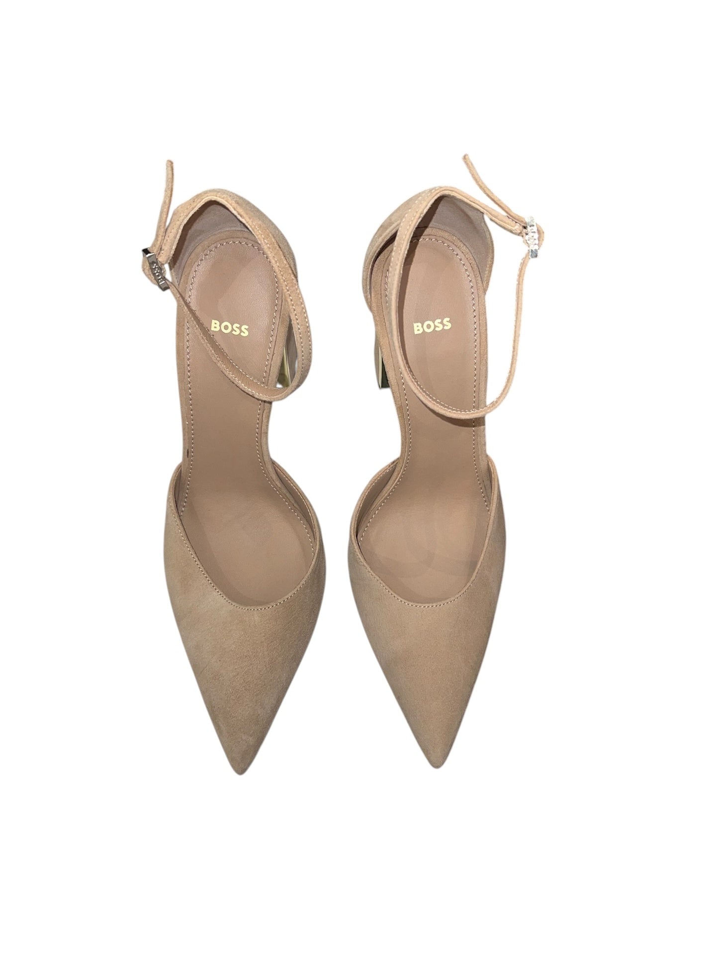 Pre-Loved Boss Pumps sand