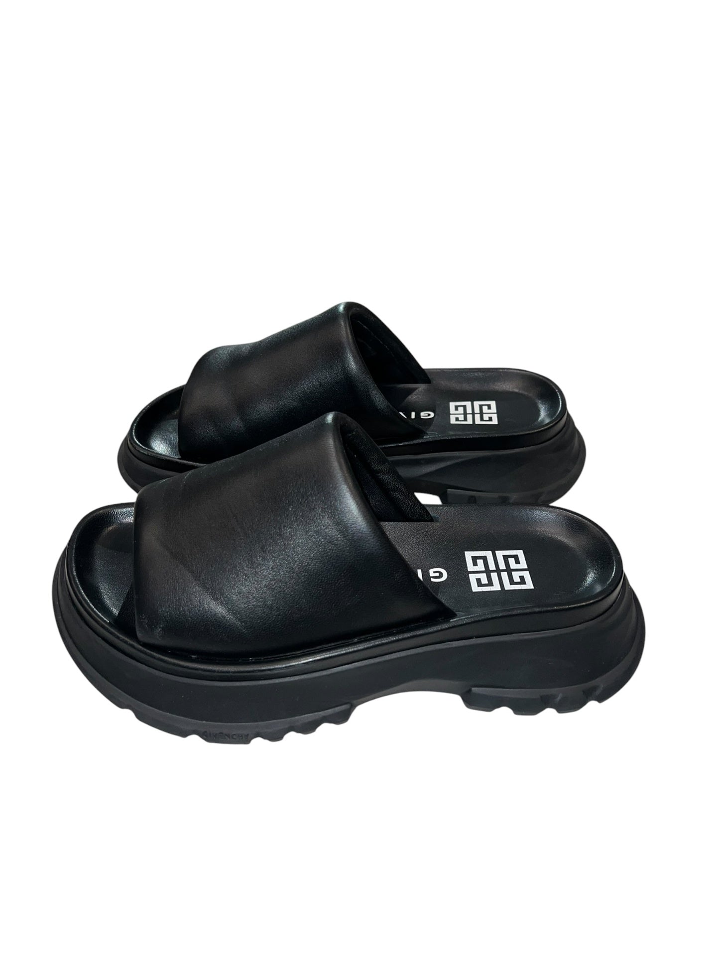 Pre-Loved Givenchy Slides MARSHMALLOW